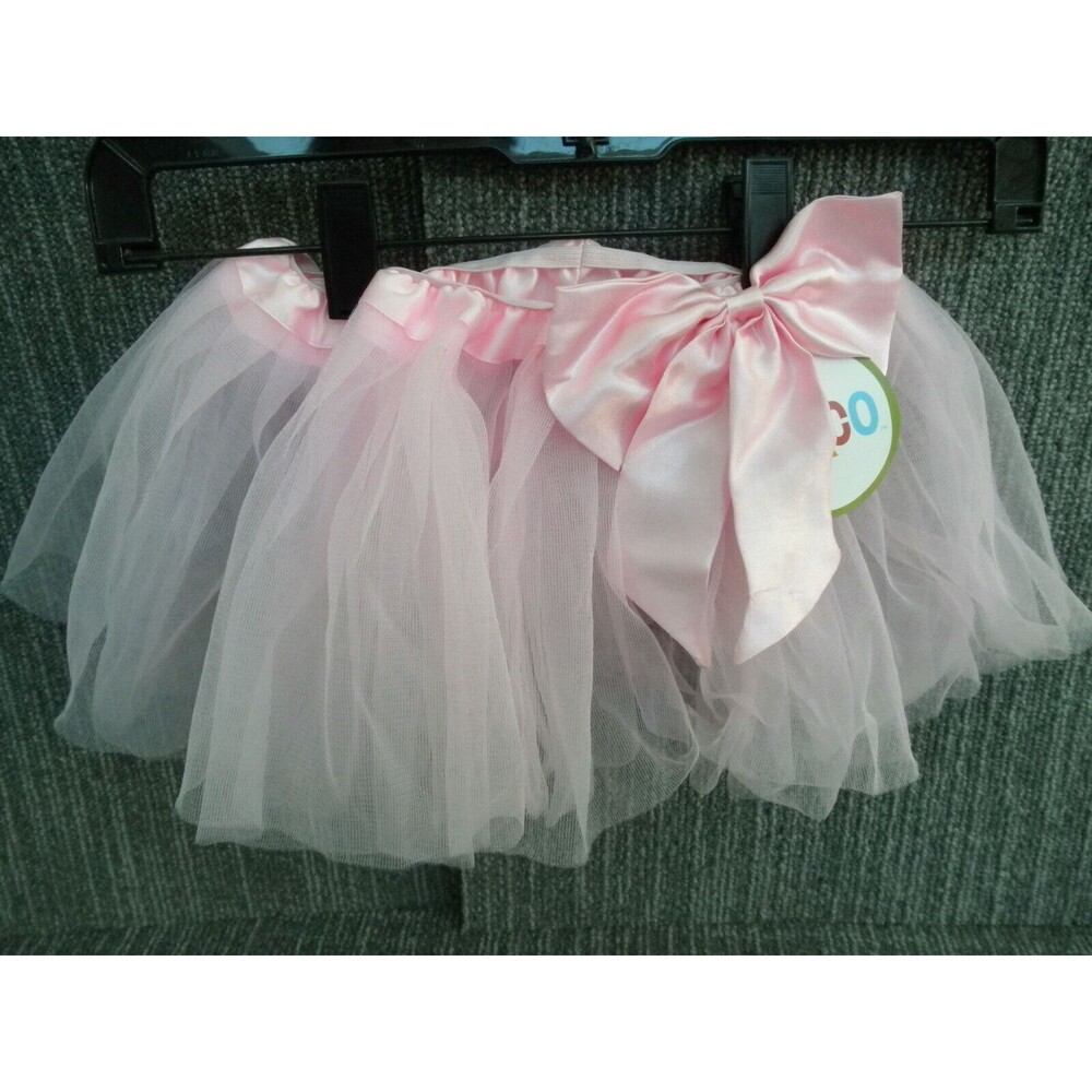 NEW by CIRCO, PINK TUTU SKIRT SIZE INFANT,TODDLER 44368 ADORABLE BOW AND NETTING